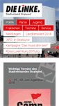 Mobile Screenshot of die-linke-stralsund.de
